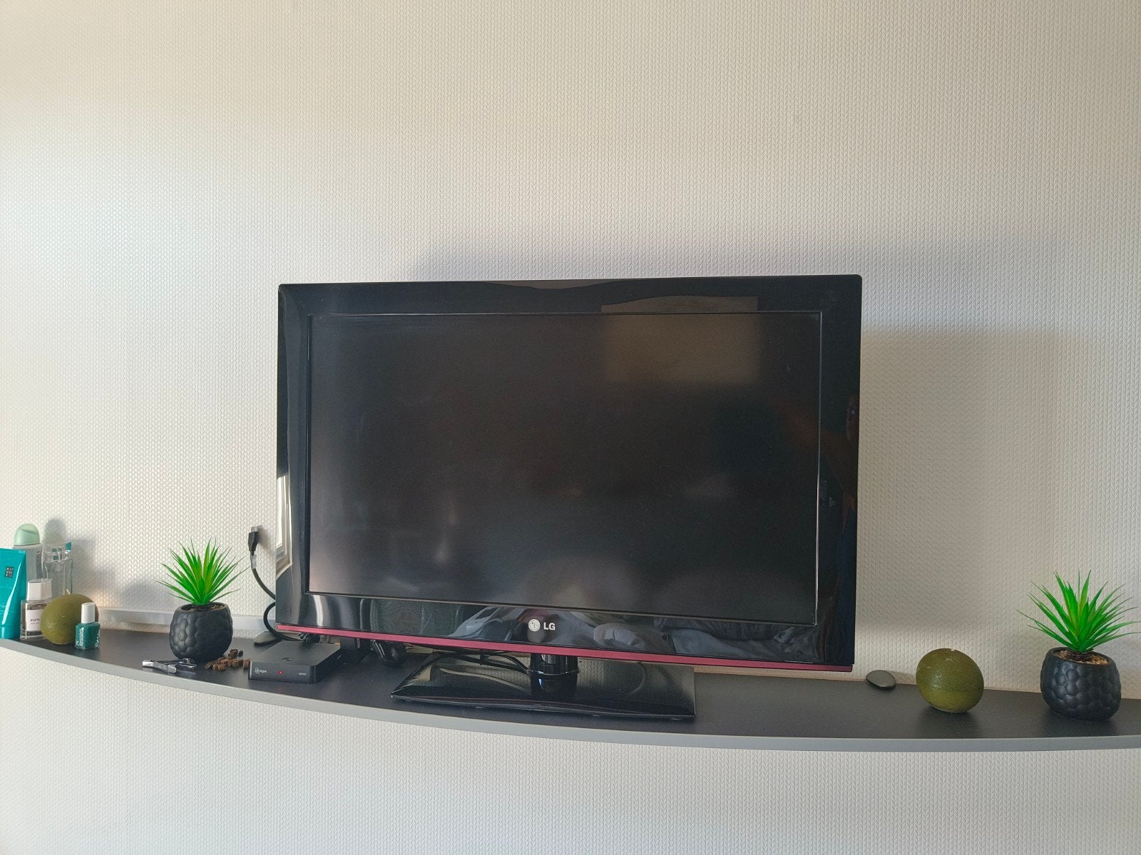LG Full HD LCD TV 32" (LG32LD350), Ophalen, Gebruikt, 50 Hz, LCD