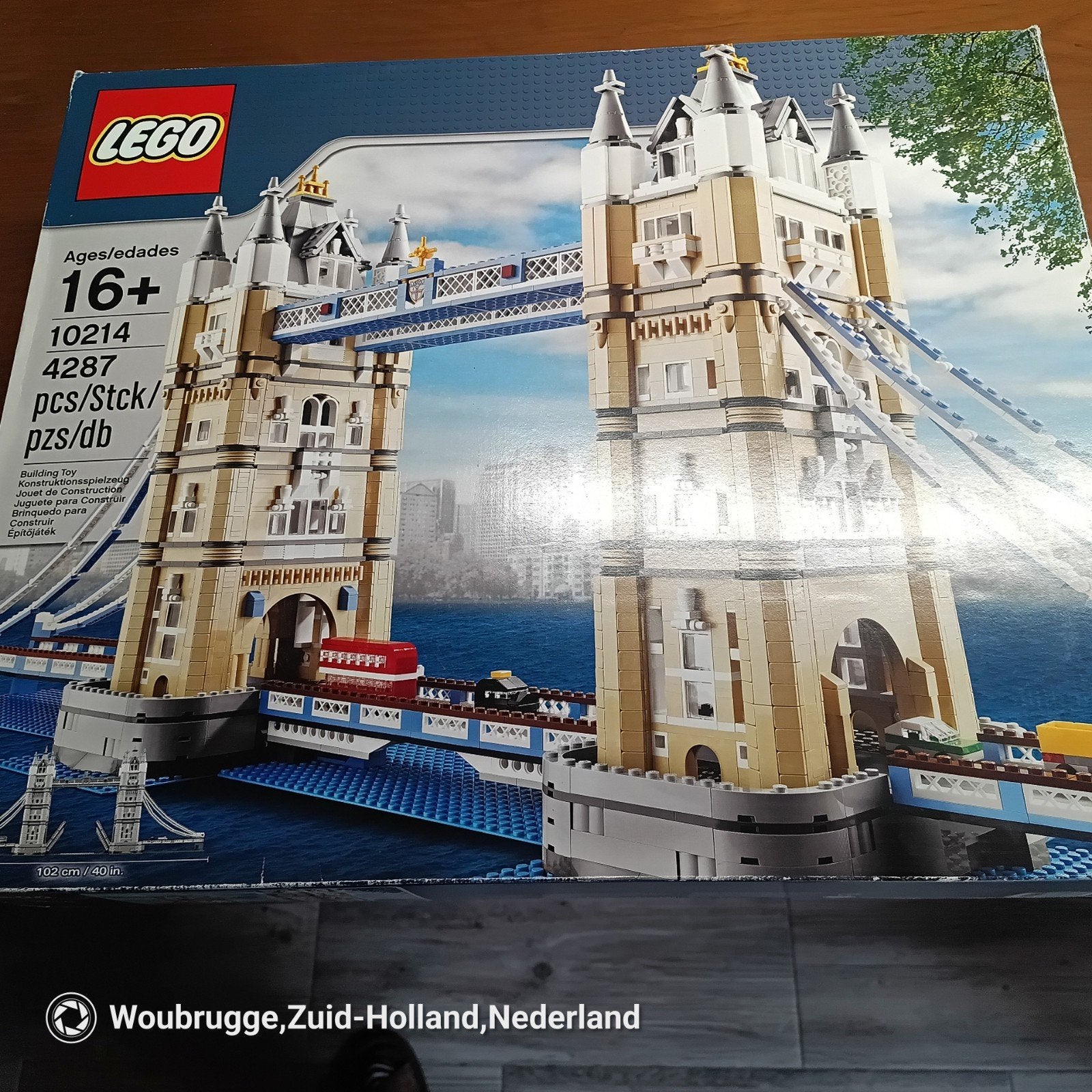 Lego Tower Bridge 10214, Kinderen en Baby's, Speelgoed | Duplo en Lego, Ophalen, Zo goed als nieuw