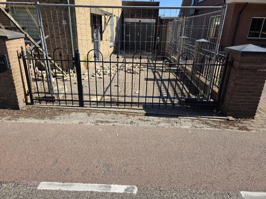 Hekwerk, Ophalen, Met poort, Gebruikt, Sierhekwerk