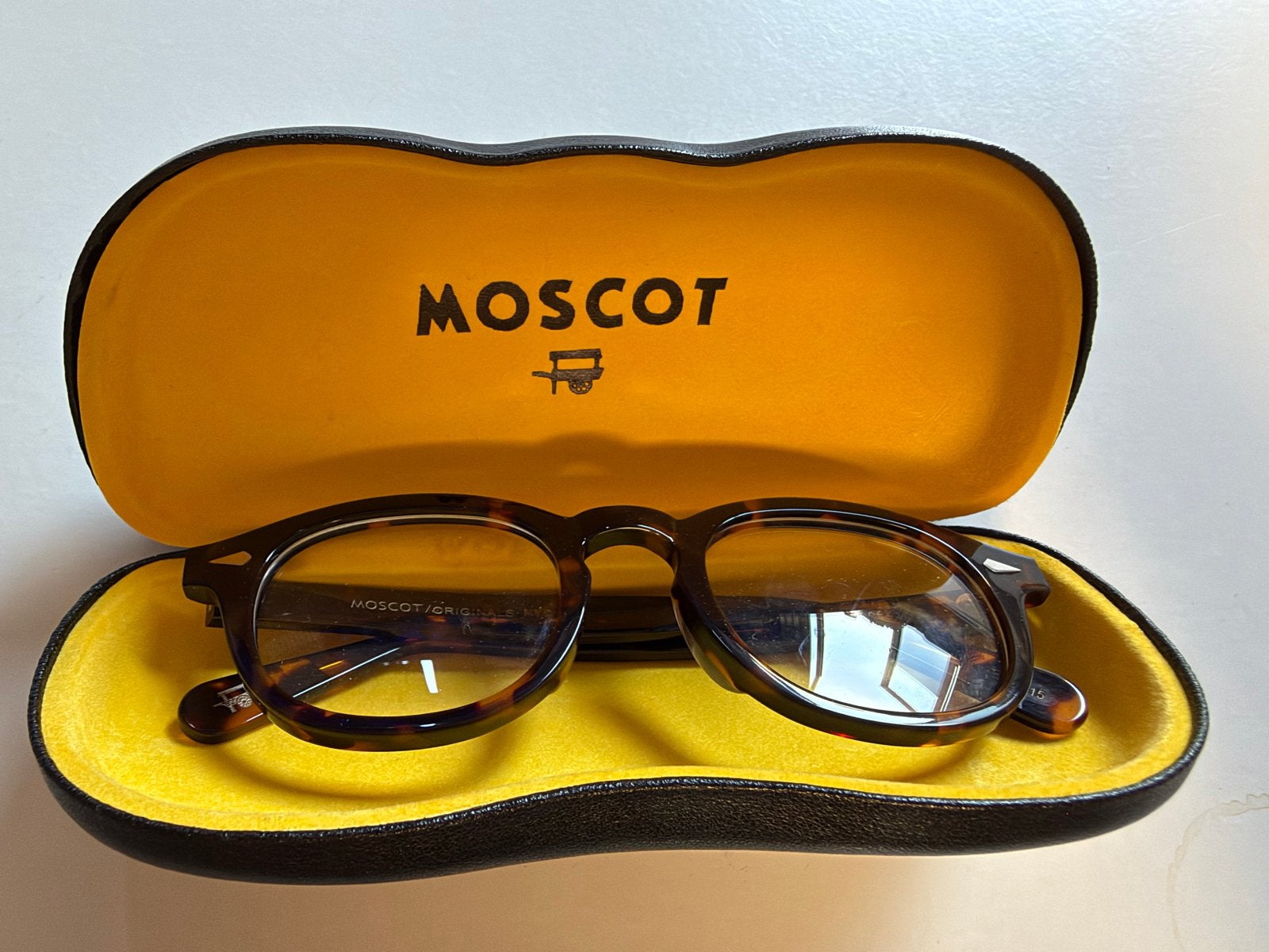 Moscot Lemtosh 49 Bril - Tortoise, Overige merken, Bruin, Ophalen of Verzenden, Zo goed als nieuw