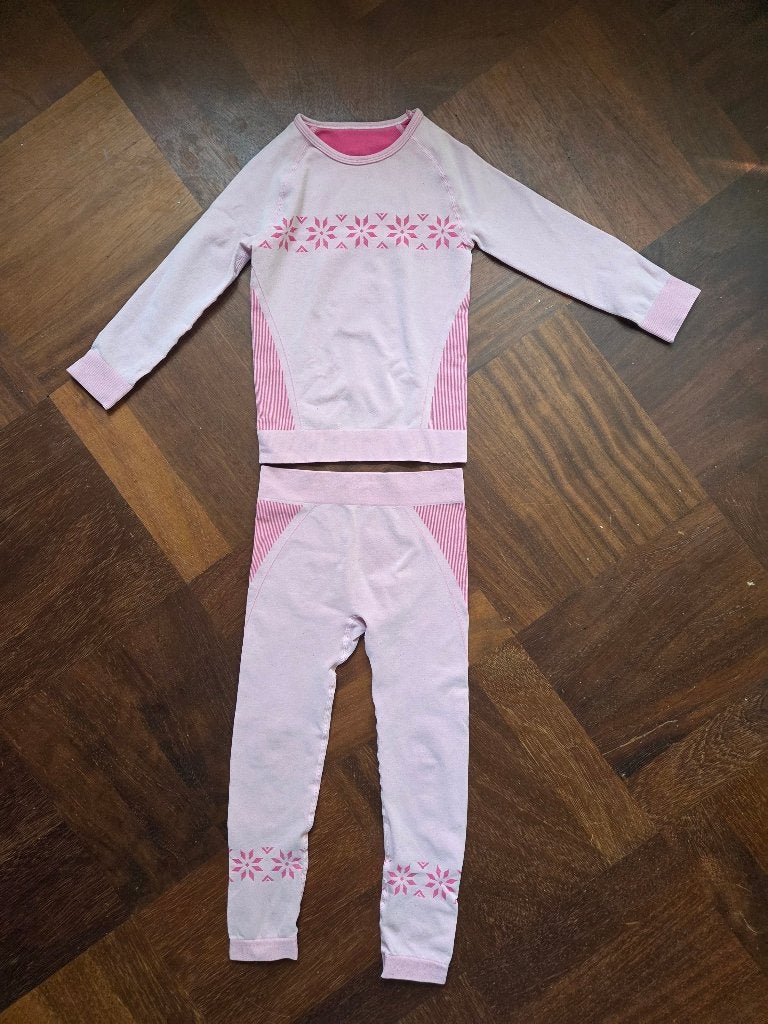 Lichtroze thermokleding Lupilu maat 98-104, Overige typen, Meisje, Ophalen of Verzenden, Zo goed als nieuw