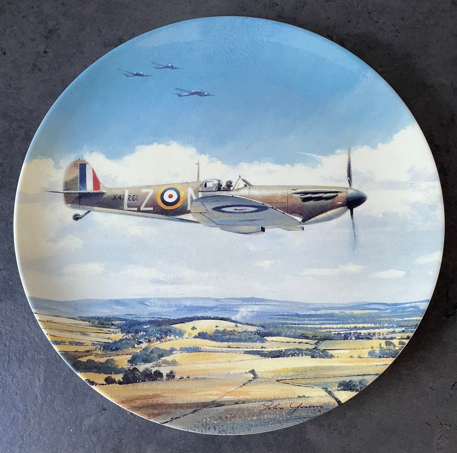 Coalport - They shall not pass - Limited bord RAF Spitfire, Ophalen of Verzenden, Luchtmacht, Engeland