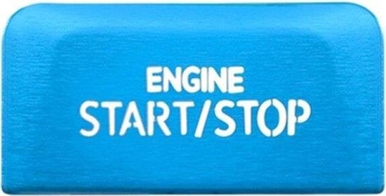 Start Stop Knop Cover Blauw Geschikt Voor VW Golf 8 GTI TDI, Verzenden, Automotive Parts, A.parts@hotmail.nl, Trasmolenlaan 12 3447 GZ Woerden