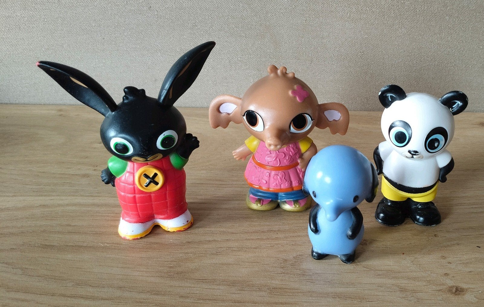 Bing Konijn en vriendjes figuren set  2019*Olifant*Panda, Verzenden, Zo goed als nieuw