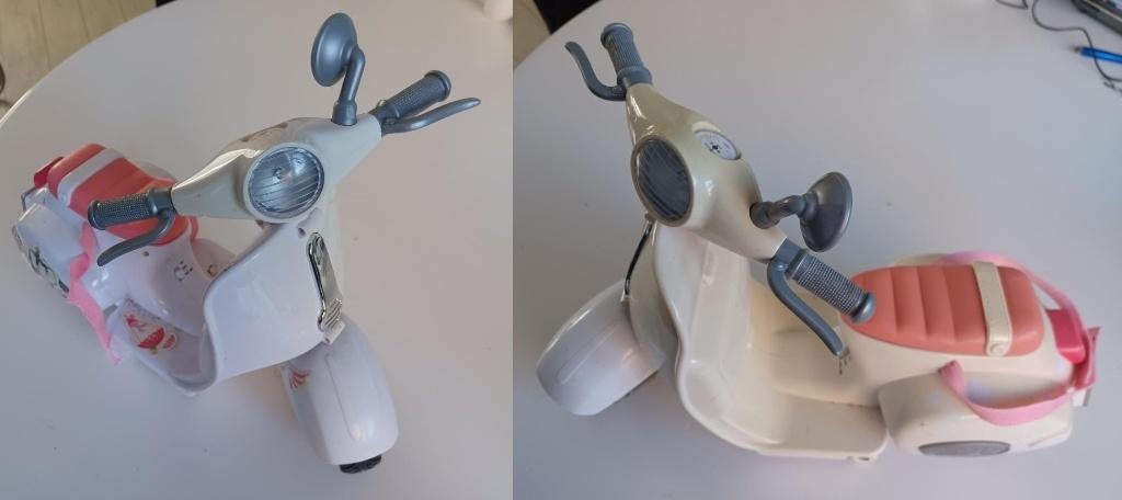 2 Scooters van Baby Born, Ophalen of Verzenden, Gebruikt