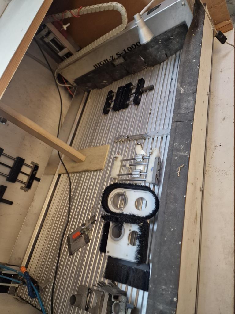 CNC portaalfrees High-Z S-1000 compleet, Doe-het-zelf en Verbouw, Ophalen, Gebruikt, Elektrisch, Overige soorten