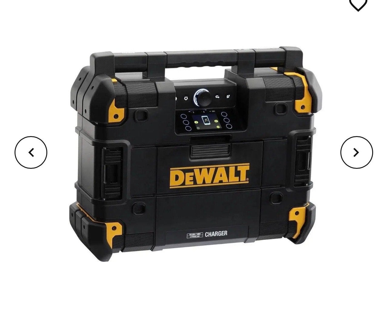DeWALT DWST1-81078 Radio 18V XR DAB+/FM/Bluetooth TSTAK, Ophalen of Verzenden, Zo goed als nieuw, Bouwradio