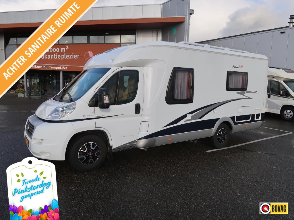 Hobby Toskana 650 ES LAGE ENKELE BEDDEN 160PK, Caravans en Kamperen, Campers, Luifel, Ringverwarming, Fiat, Hobby