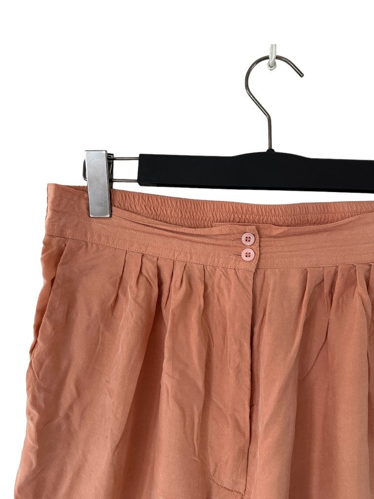 Ganni broek M, Zwart, Ophalen of Verzenden, Zo goed als nieuw, Lang