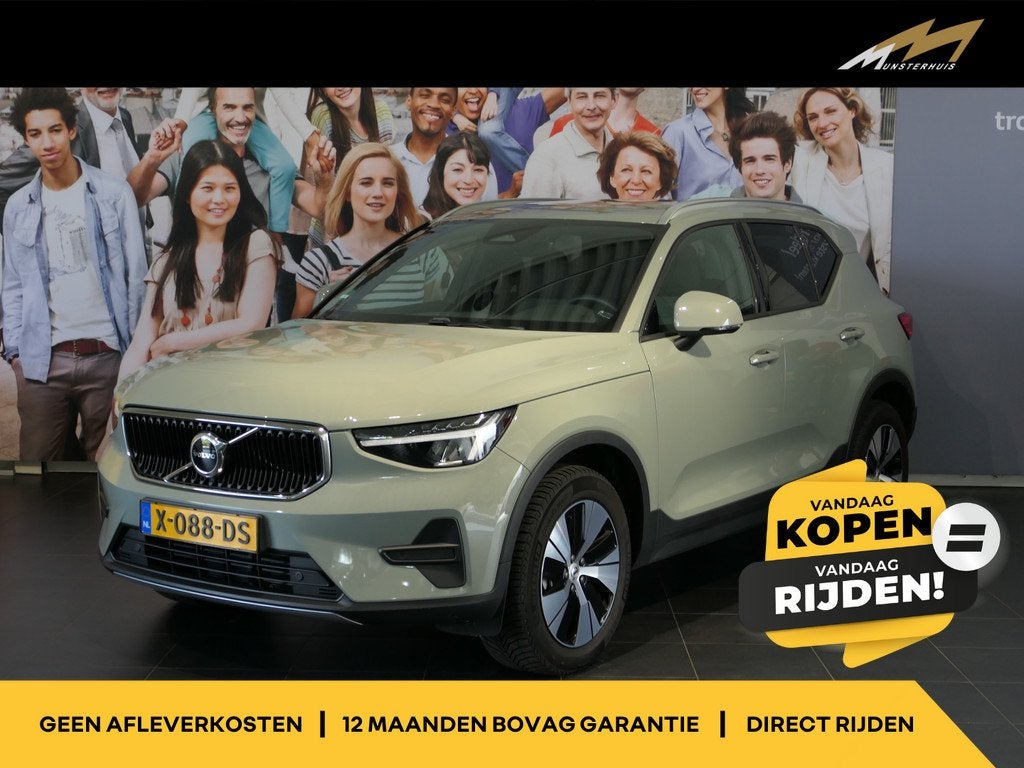 Volvo XC40 2.0 B3 Core - Camera - Dodehoek - 18"LMV - Stuur, Auto's, Volvo, Gebruikt, 4 cilinders, 1969 cc, Origineel Nederlands