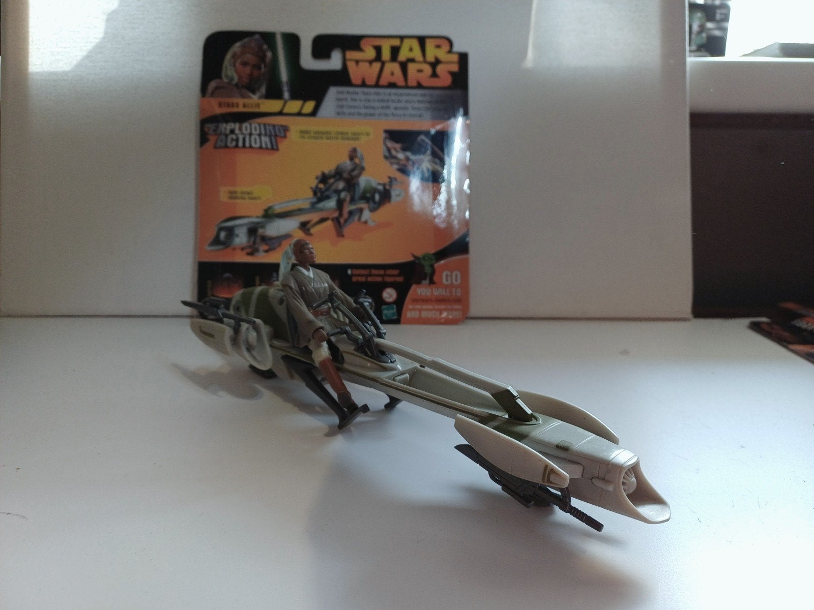 Star Wars ROTS Barc speeder with Stass Allie, Verzamelen, Star Wars, Ophalen of Verzenden, Actiefiguurtje