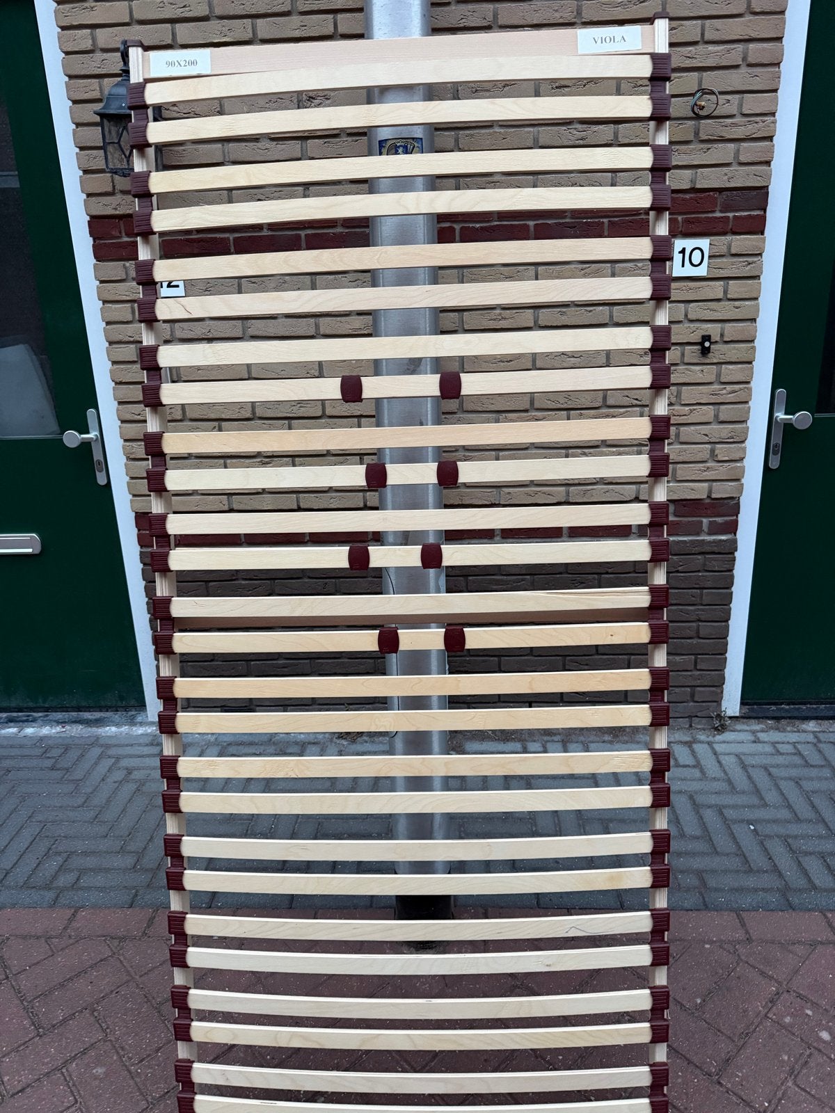Viola lattenbodem 90x200 cm, Ophalen, Gebruikt, 90 cm, Eenpersoons