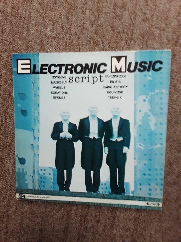 vinyl lp Script electronic music, LP, Gebruikt, Pop, Originele persing