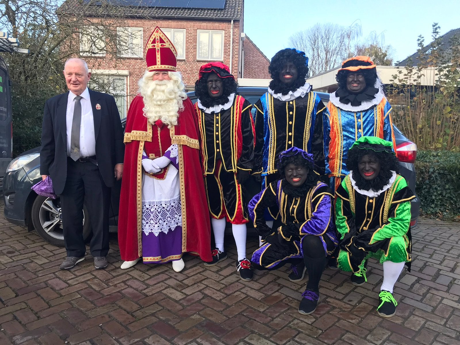 Bezoek van sinterklaas, Ophalen of Verzenden, Nieuw