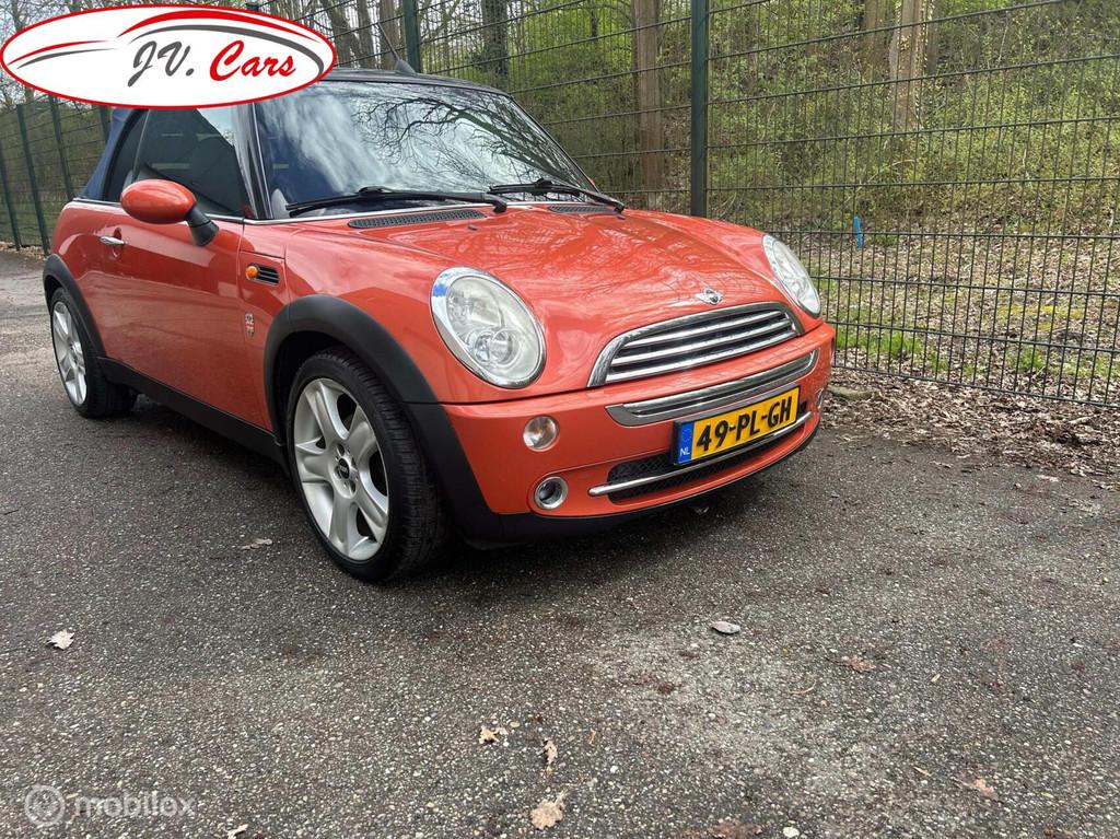 Mini Cabrio 1.6 Cooper Chili| Leder | Airco | Cruise | NAP |, Auto's, Voorwielaandrijving, Gebruikt, Cabriolet, 4 stoelen