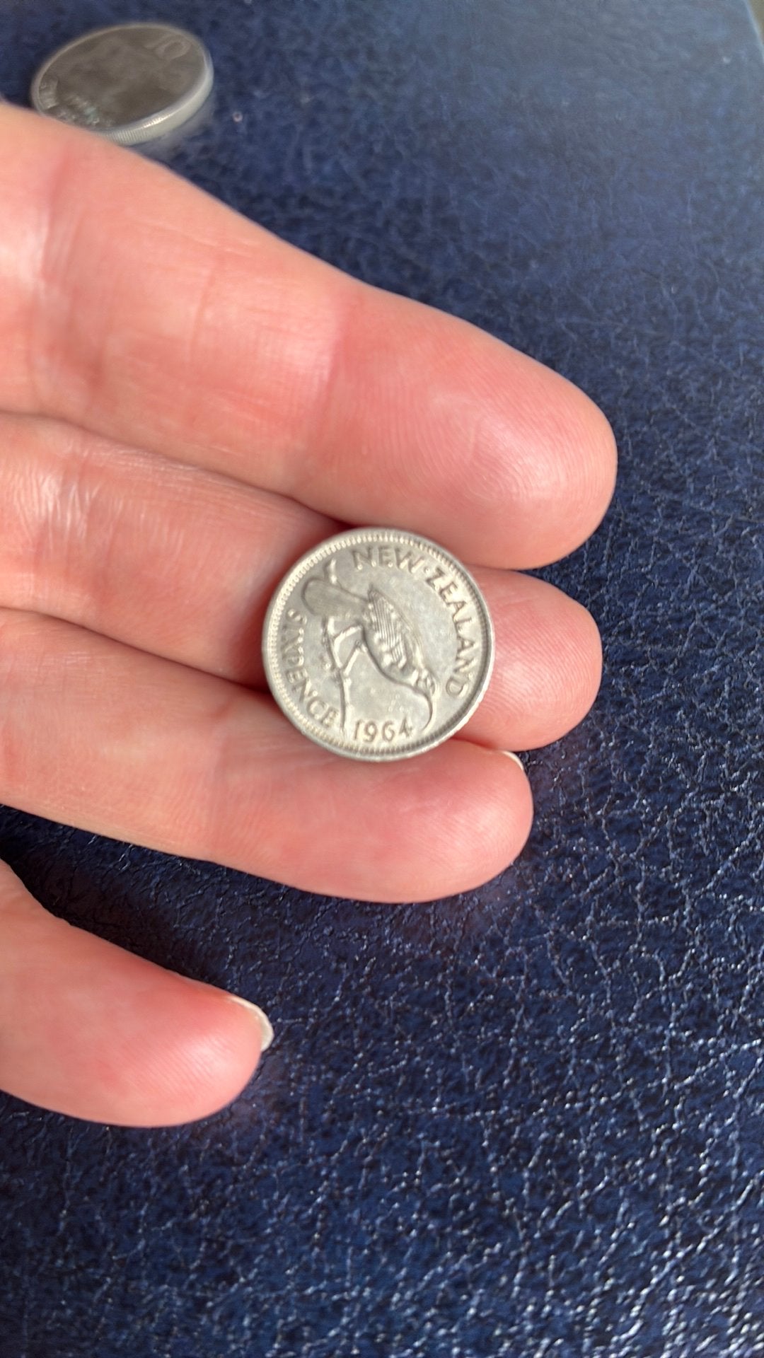 Nieuw zeeland sixpence 1964, Ophalen of Verzenden