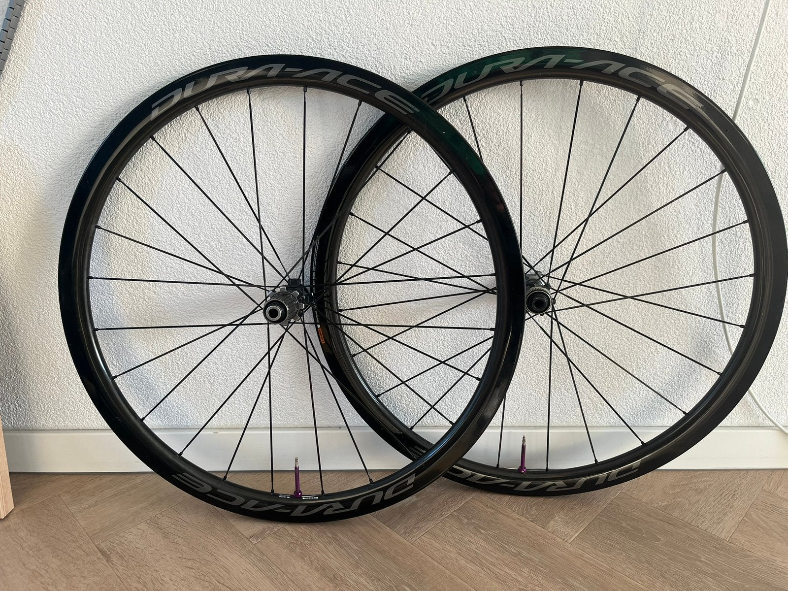Shimano Dura Ace R9170 C40 TL Disc wielset, Fietsen en Brommers, Fietsonderdelen, Zo goed als nieuw, Racefiets, Carbon, Ophalen