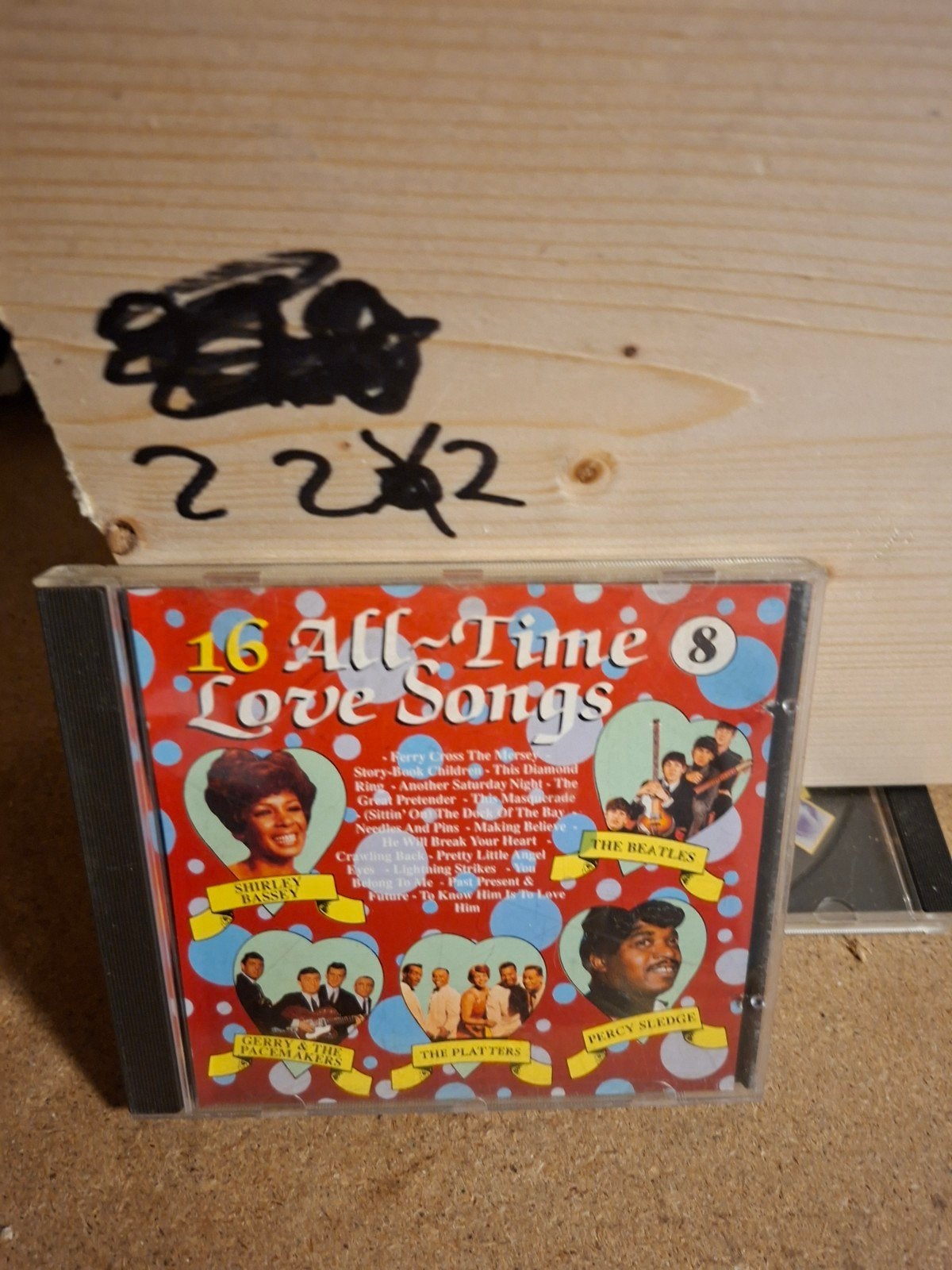 16 All-Time Love Songs CD - Diverse Artiesten, Gebruikt, Pop, Ophalen of Verzenden, Verzamelalbum