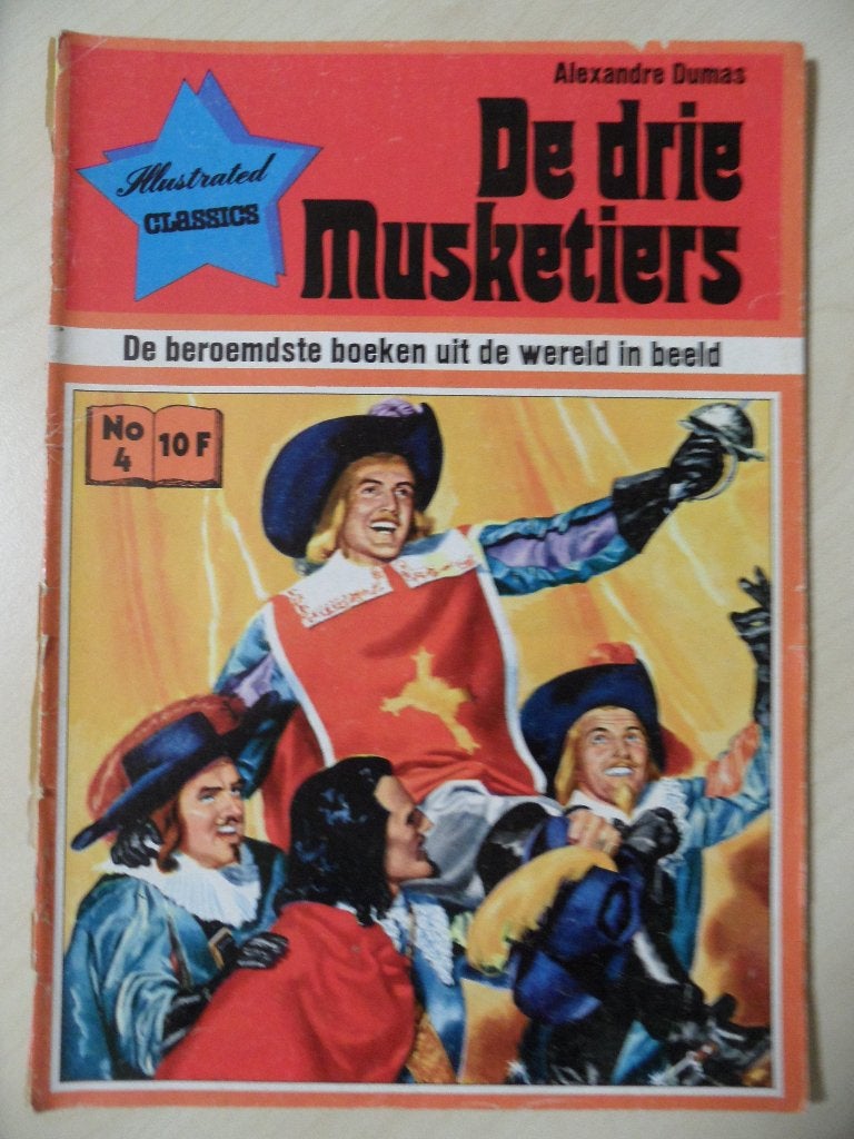 Illustrated Classics. Nr 4 De Drie Musketiers. 1974., Eén stripboek, Ophalen of Verzenden, Gelezen