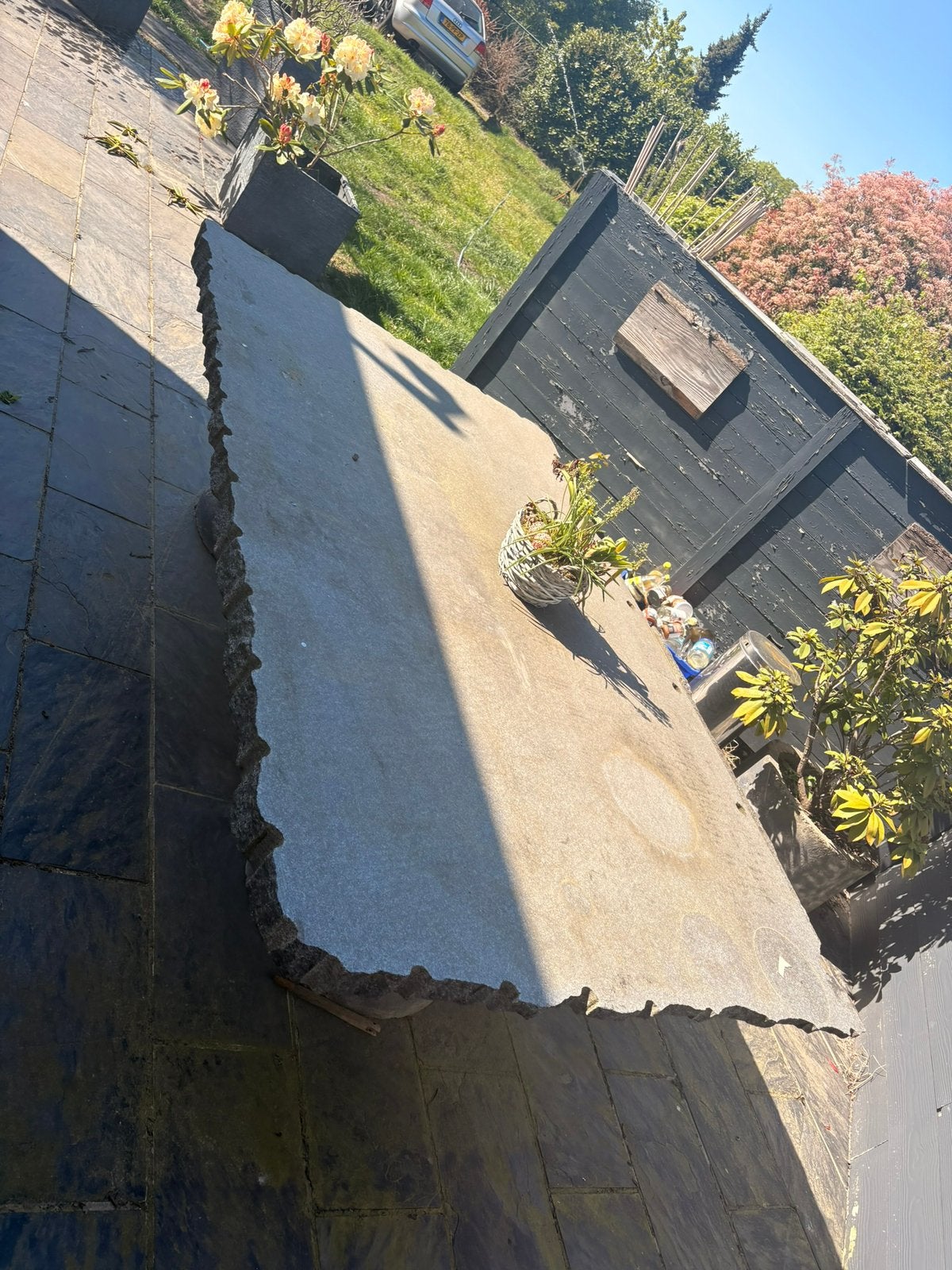Stenen tafel (s), natuursteen, Tuin en Terras, Ophalen, Rechthoekig