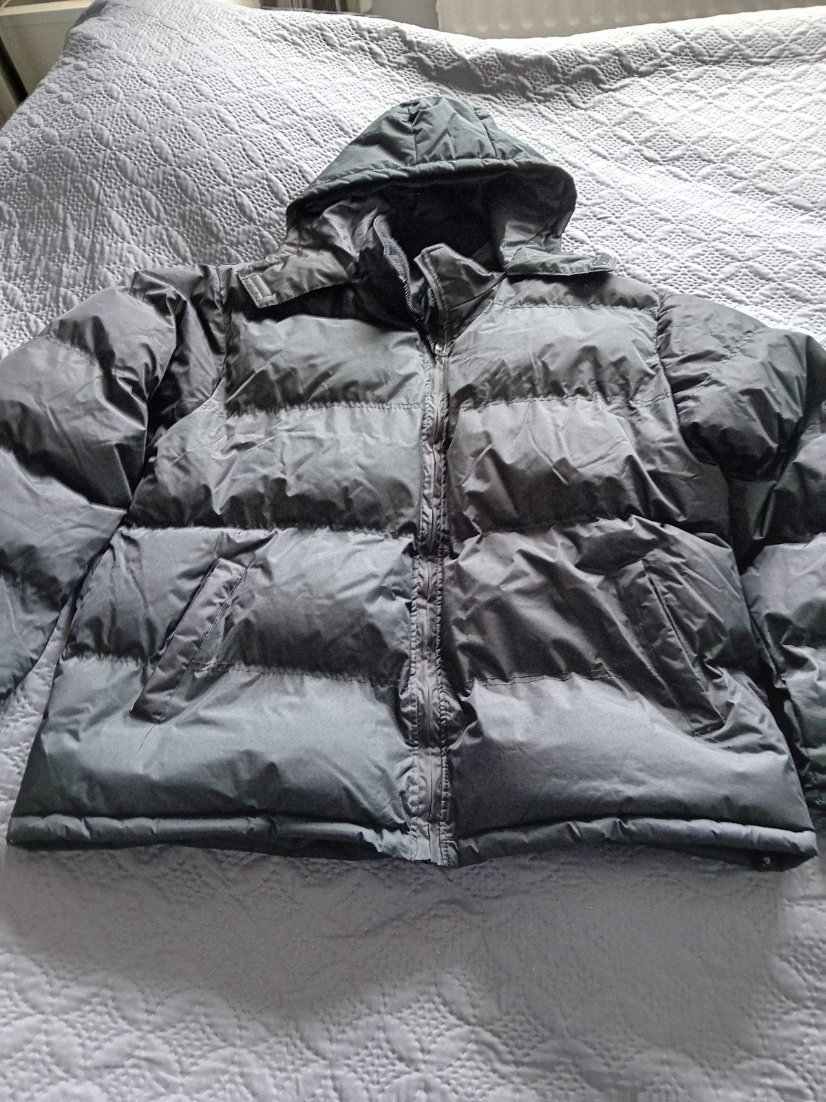 Warme Winterjas met Capuchon - Zeeman - Maat XXL, Zwart, Overige maten, Ophalen of Verzenden, Zo goed als nieuw