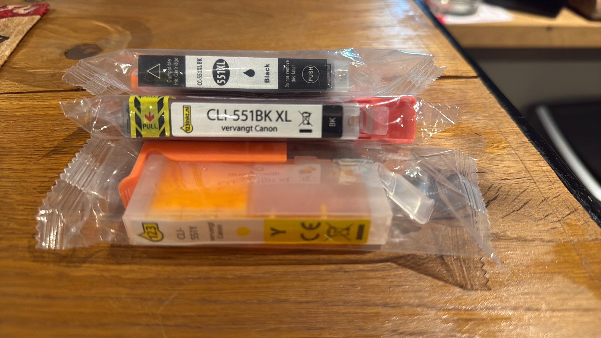 3 inktcartridges huismerk voor canon, Computers en Software, Printerbenodigdheden, Ophalen of Verzenden, Nieuw, Cartridge
