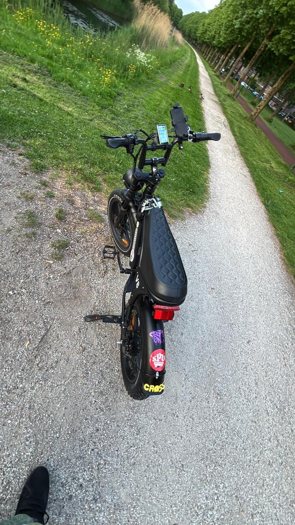 Fatbike v8 dubbele accu, Fietsen en Brommers, Brommers | Tomos, Ophalen, Zo goed als nieuw, Overige modellen