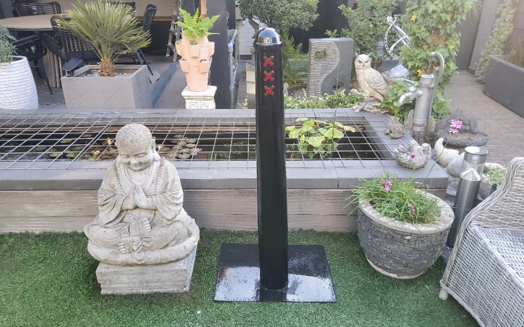 Amsterdammertje, Tuin en Terras, Palen, Balken en Planken, Ophalen, Gebruikt, Minder dan 180 cm, Palen