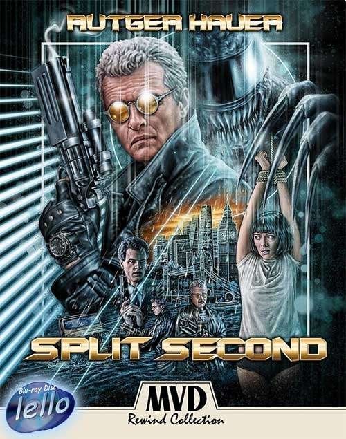 Blu-ray: Split Second (1992 Rutger Hauer, Kim Cattrall) USNN, Cd's en Dvd's, Ophalen of Verzenden, Nieuw in verpakking, Thrillers en Misdaad