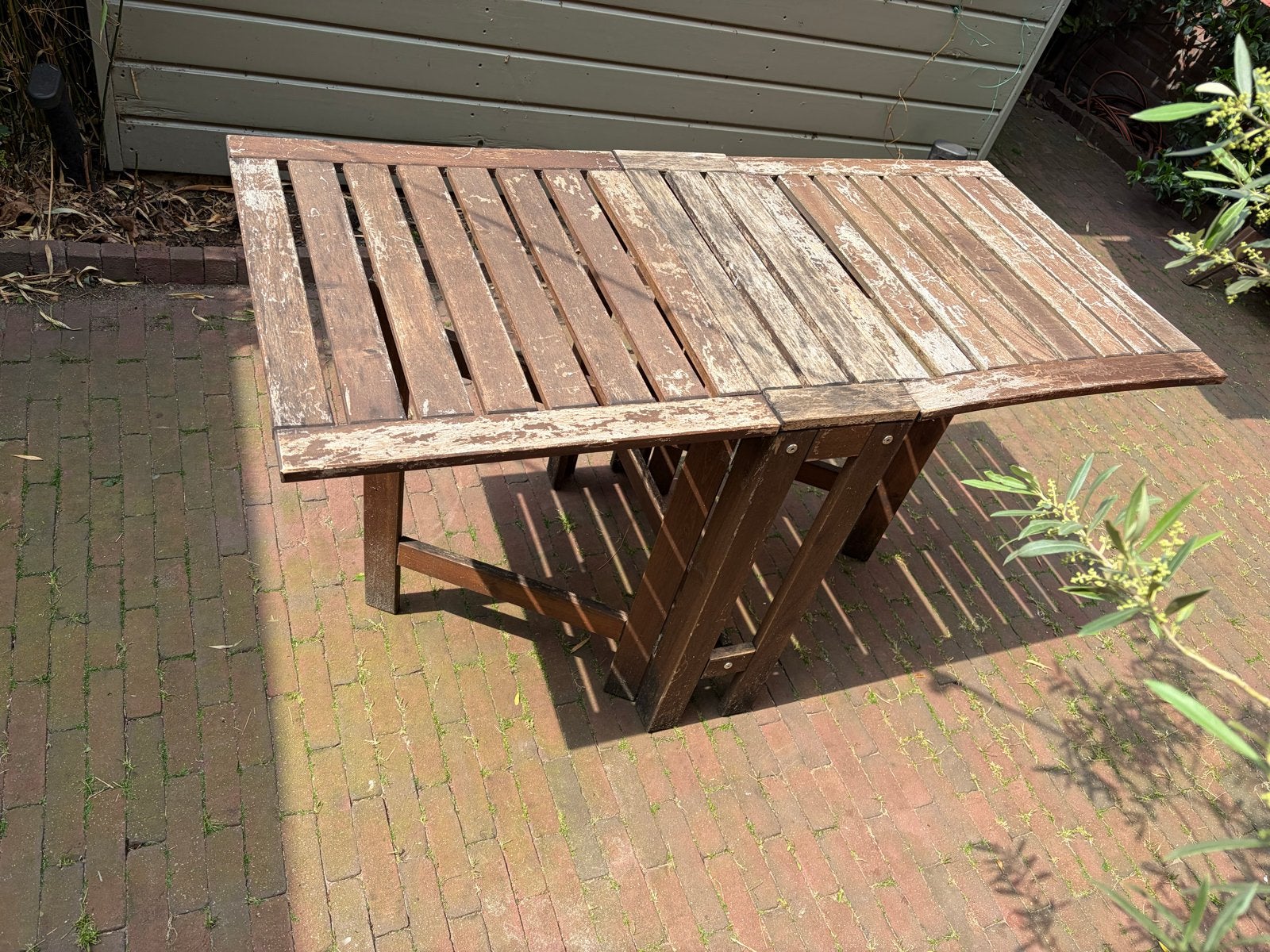 IKEA Klaptafel - Handig en Ruimtebesparend, Tuin en Terras, Tuintafels, Gebruikt, Rechthoekig, Hout, Ophalen