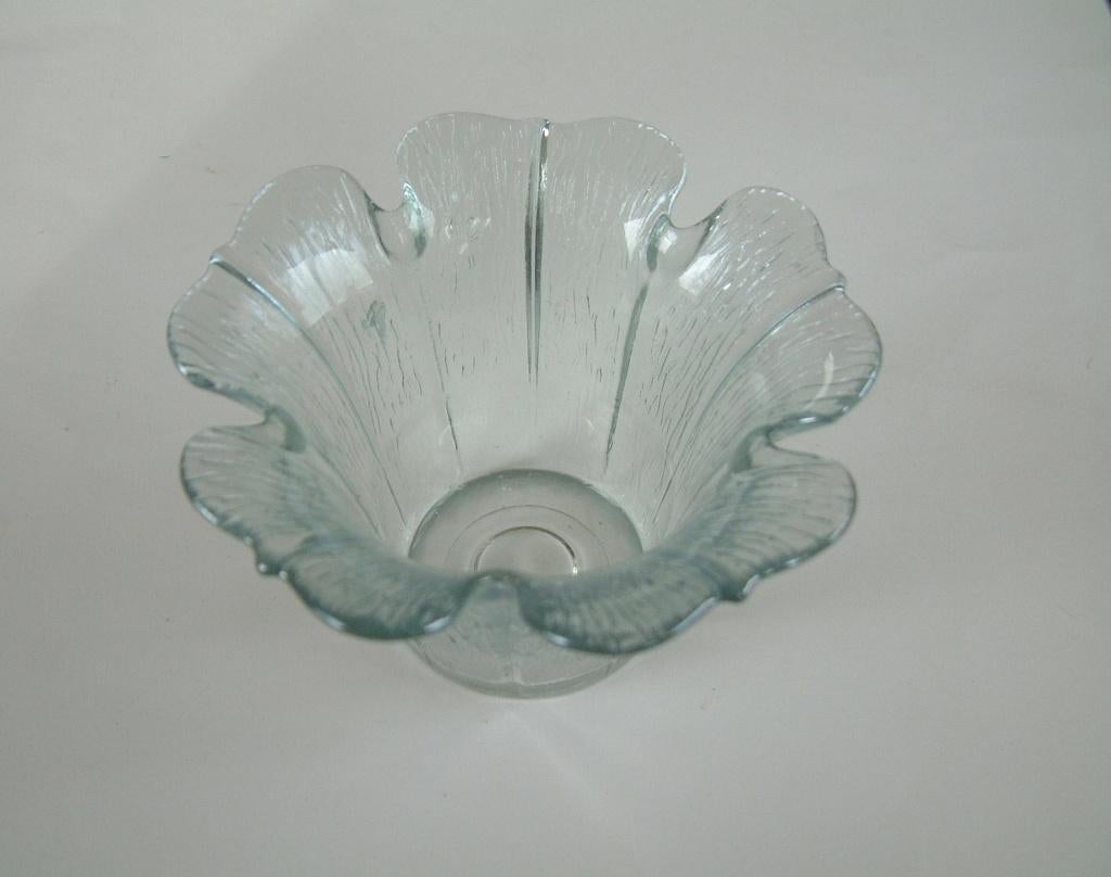 Gave kandelaar glas voor waxinelichtje Finland?, Ophalen of Verzenden, Overige materialen, Kandelaar, Minder dan 25 cm