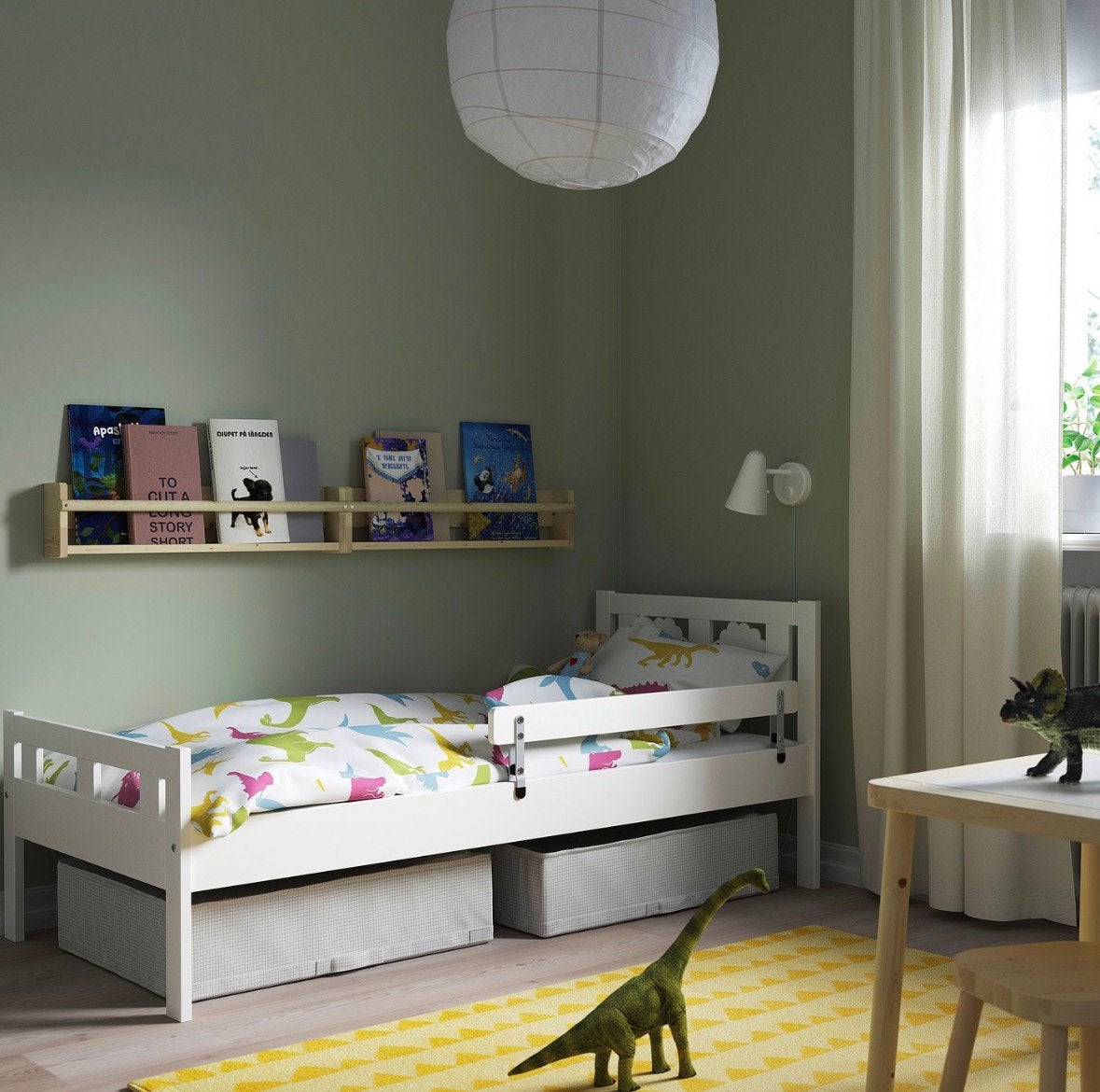 Ikea kinderbedje 70 x. 160, Ophalen, Gebruikt, 70 tot 85 cm, 140 tot 160 cm