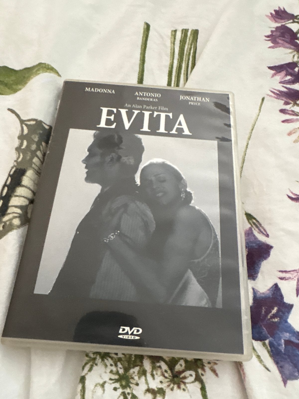 Evita DVD met Madonna, Antonio Banderas, Jonathan Pryce, Nederlands, Ophalen of Verzenden, Vanaf 6 jaar, Inclusief doosje