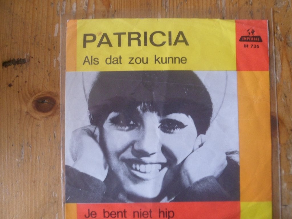 Patricia ( Paay ) ALLEEN HOES, Cd's en Dvd's, Ophalen of Verzenden, Zo goed als nieuw, Pop