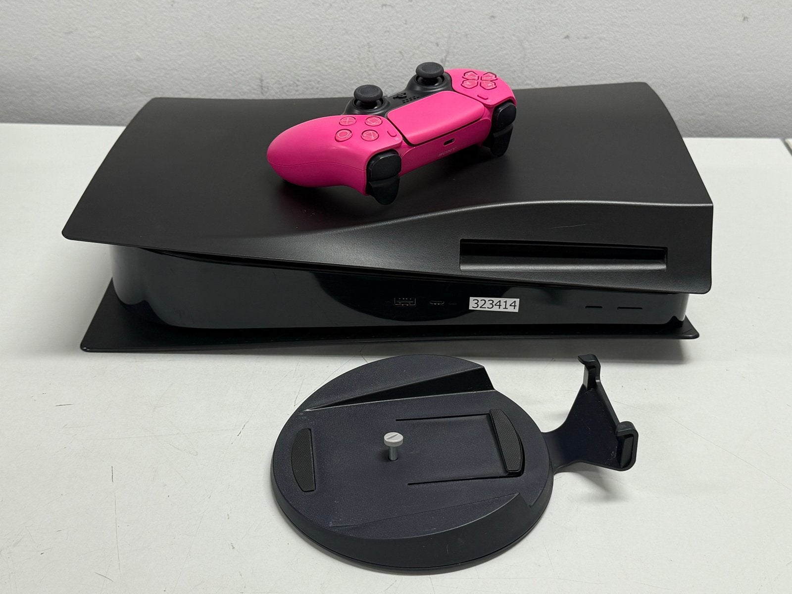 Sony PlayStation 5 Disc Edition + Roze Controller + Game, Spelcomputers en Games, Spelcomputers | Sony PlayStation 5, Ophalen of Verzenden