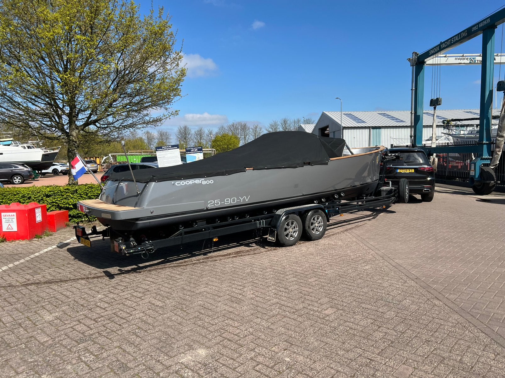 Cooper 800, Watersport en Boten, Rondzit, Tender, Binnenboordmotor, Diesel