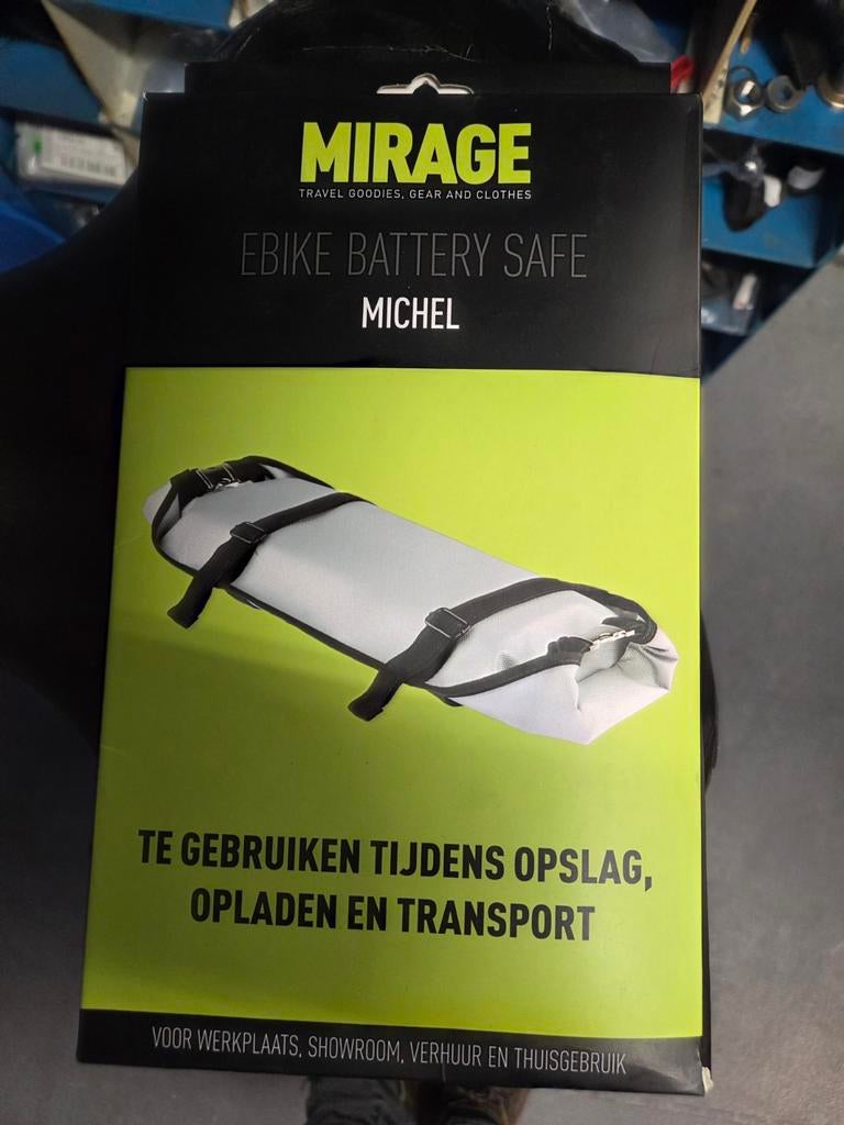 Veilig fiets accu opslaan, Ophalen of Verzenden