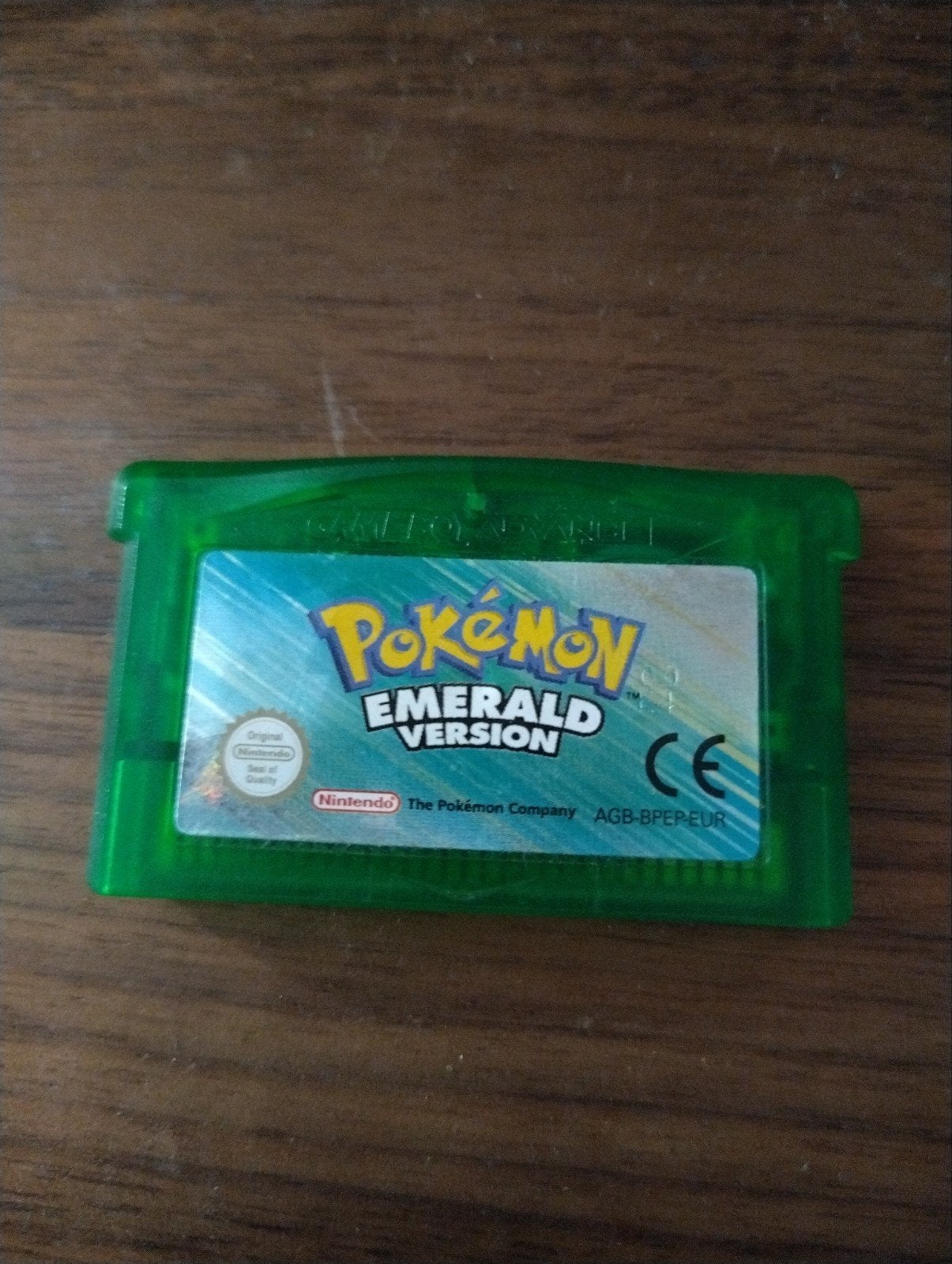 Pokémon Emerald Version Game Boy Advance (GBA) cartridge, Ophalen of Verzenden, Gebruikt, Losse kaart
