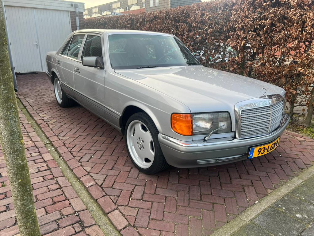 Mercedes-Benz S-Klasse 5.0 500 SE AUT 1986 Grijs w126, Automaat, Achterwielaandrijving, 4973 cc, 8 cilinders