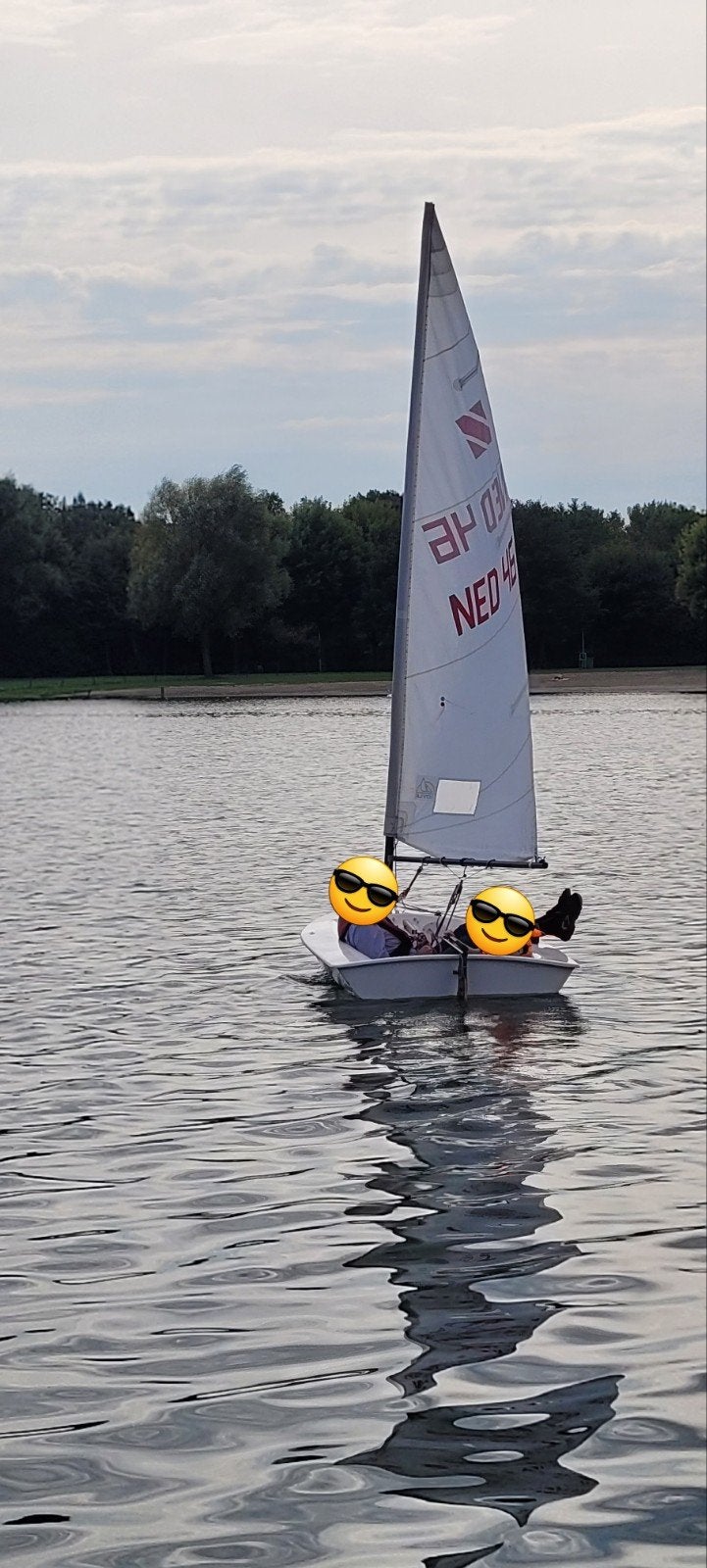 Zoom8 Zeilbootje - Roeien en met motor mogelijk, Ophalen, Overige typen, Polyester, Grootzeil
