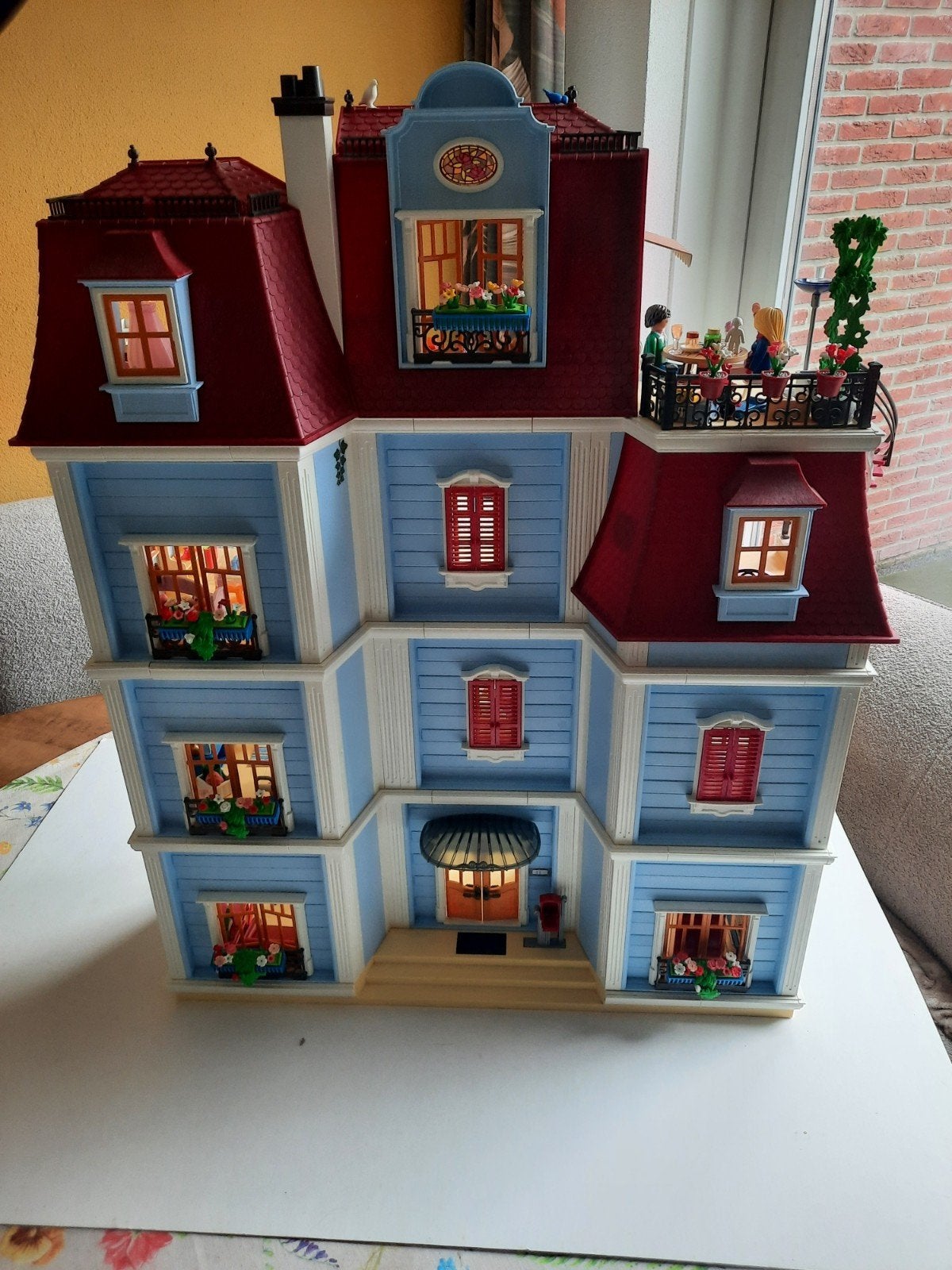 Playmobil compleet huis, Kinderen en Baby's, Speelgoed | Playmobil, Ophalen of Verzenden, Gebruikt, Complete set, Gebouw
