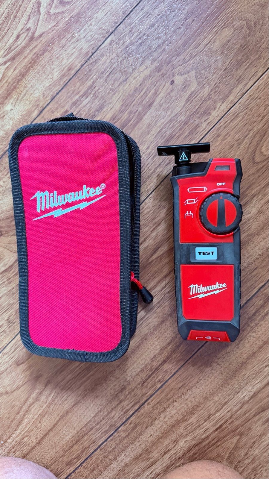 Milwaukee Fluorescentielamp Tester nieuw., Doe-het-zelf en Verbouw, Meetapparatuur, Ophalen of Verzenden, Zo goed als nieuw, Elektriciteit