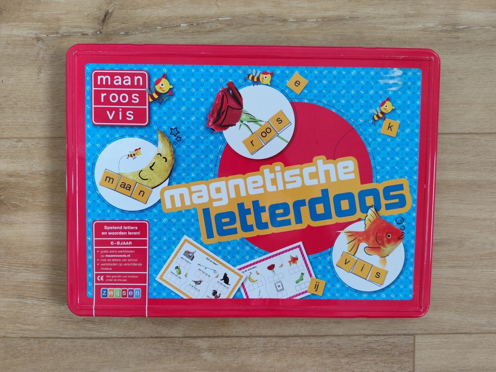 Zwijsen Magnetische Letterdoos - Spelend Leren, Ophalen of Verzenden, Zo goed als nieuw, Taal en Lezen