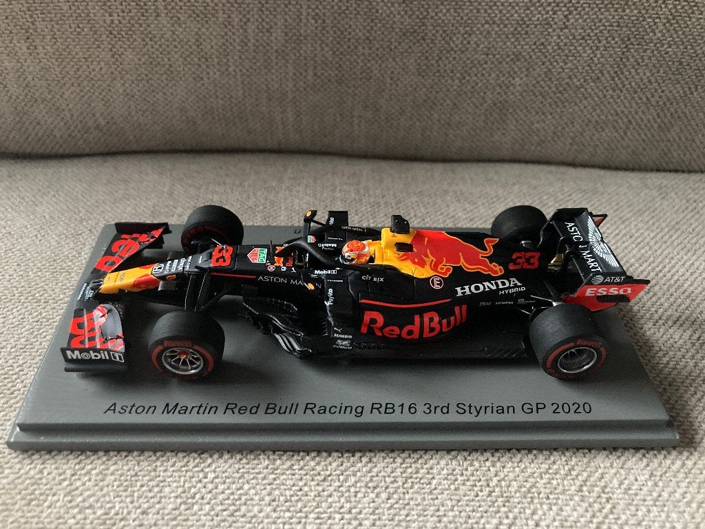 ✅ Max Verstappen 1:43 3rd Styrian GP 2020 Red Bull RB16, Ophalen of Verzenden, Nieuw, Formule 1