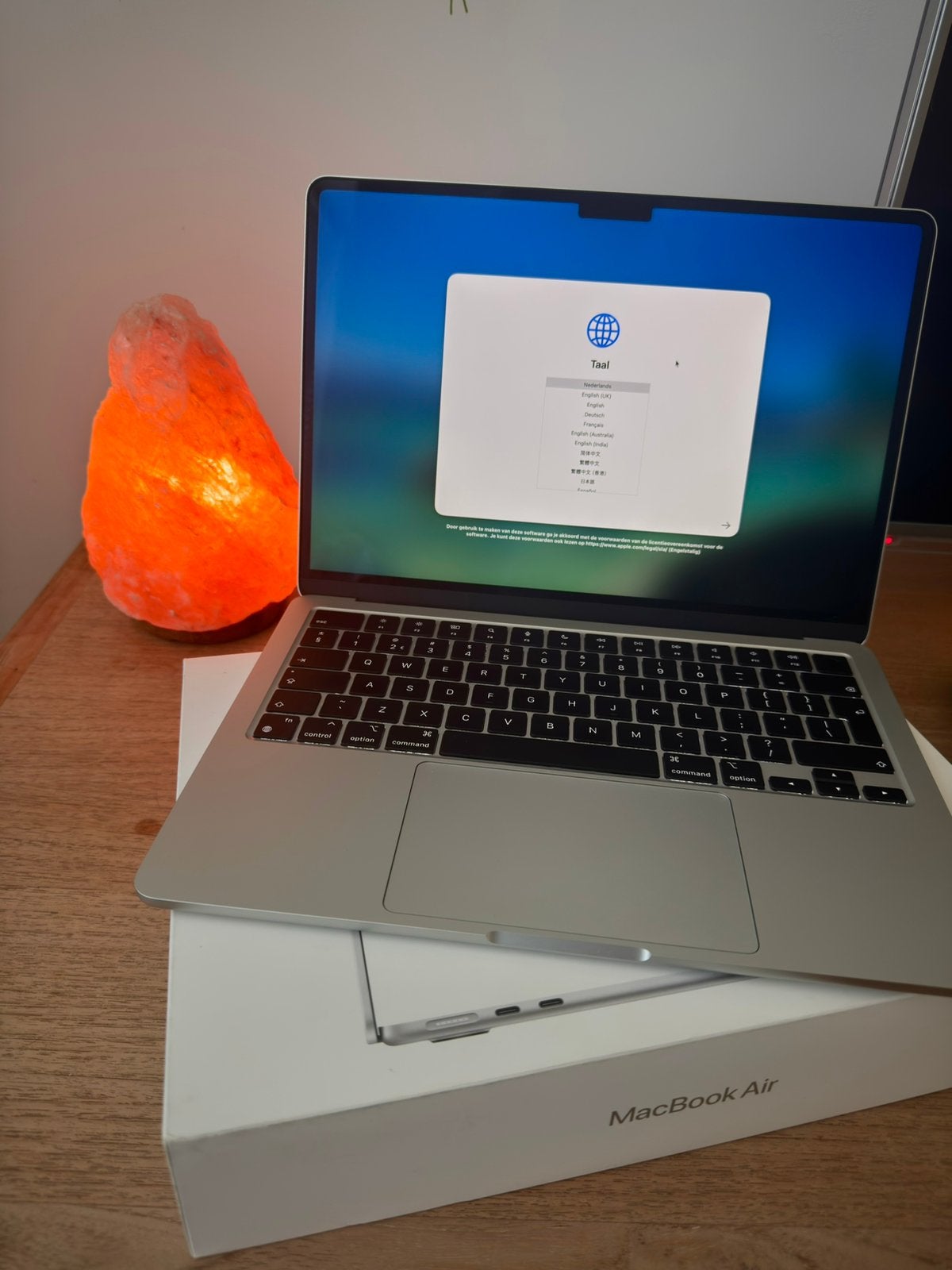 Macbook m3, 16gb, 256 GB, Qwerty, 13 inch, Ophalen of Verzenden