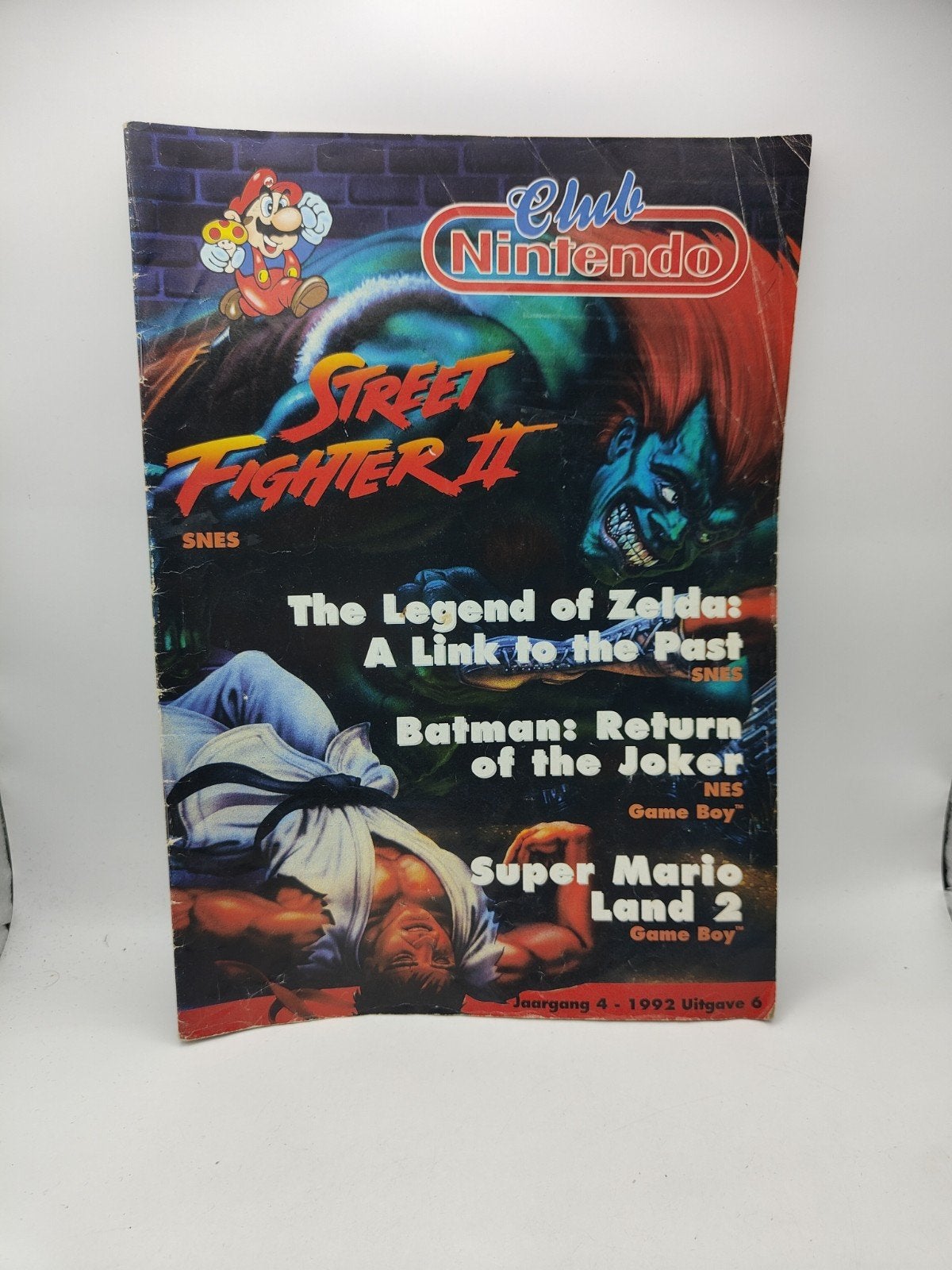 Club Nintendo Magazine Jaargang 4 - 1992 Uitgave 6, Ophalen of Verzenden, Gelezen, Overige typen