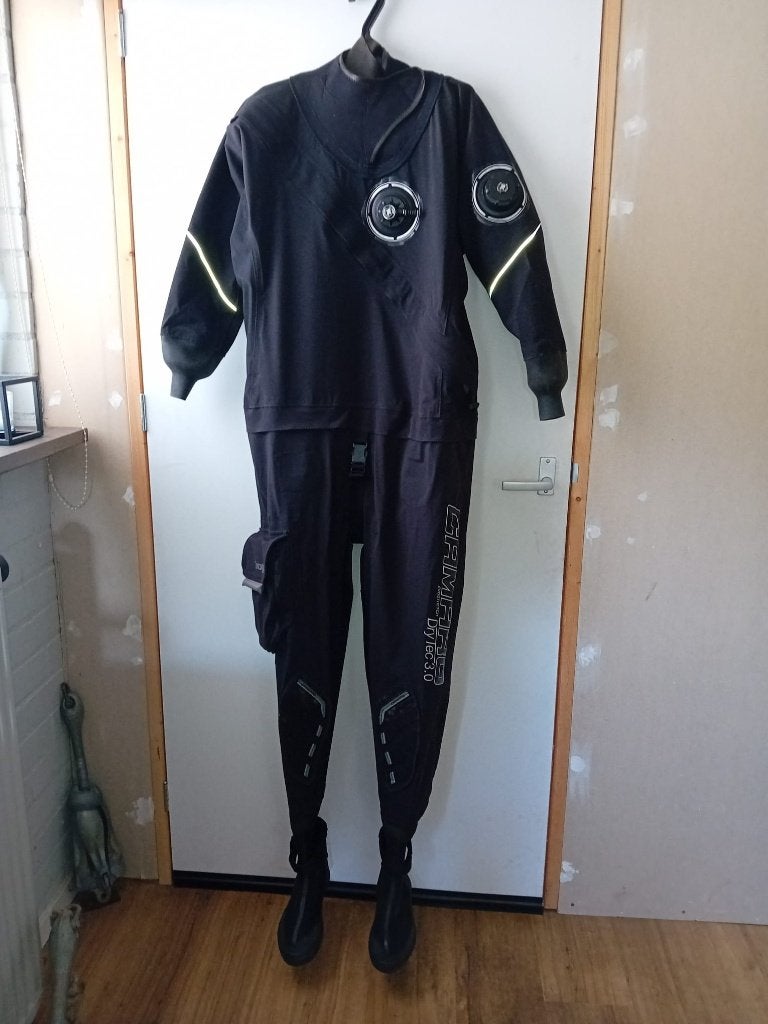 Camaro Dry Tec 3.0 droogpak, Watersport en Boten, Ophalen of Verzenden, Zo goed als nieuw, Duikpak