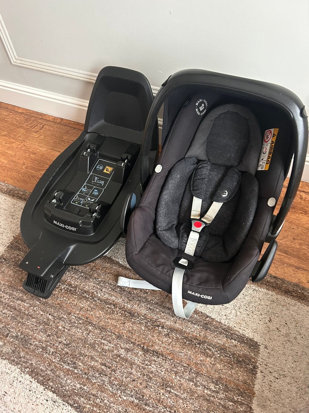 Maxi cosi en isofix family 2, Kinderen en Baby's, Ophalen, Zo goed als nieuw, Isofix, 0 t/m 13 kg