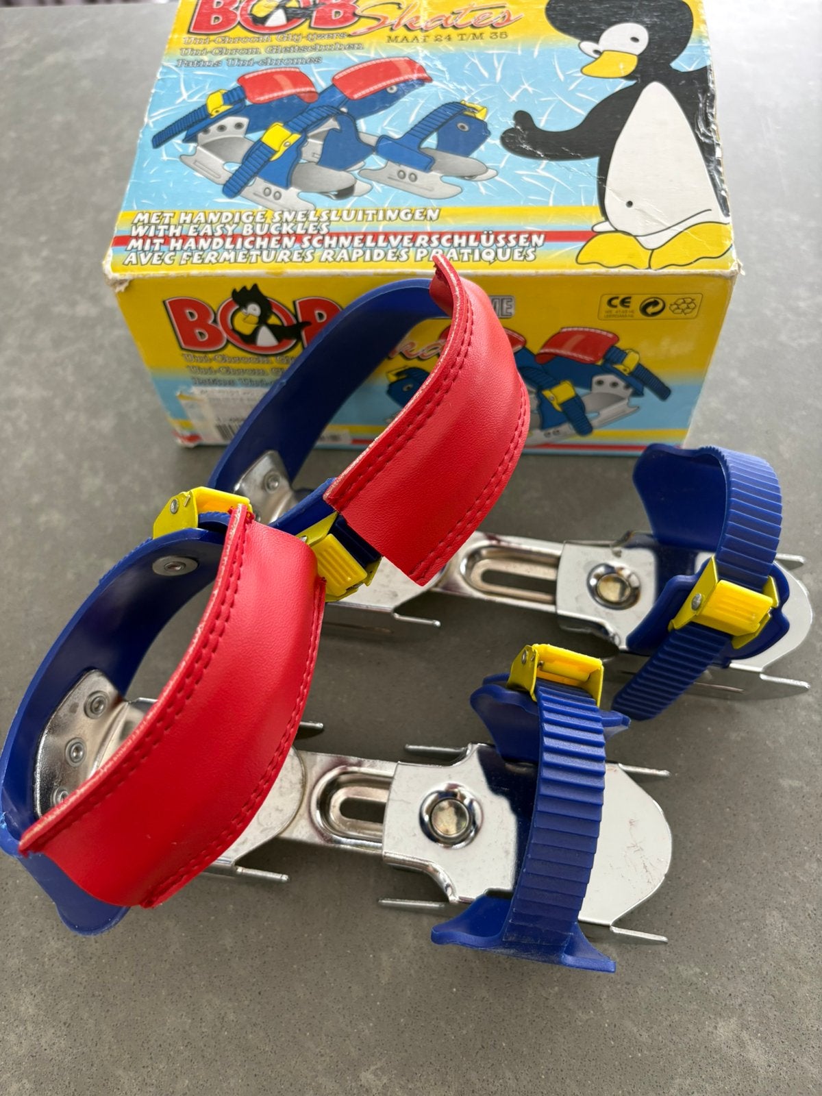 Bob Skaters dubbelglijder schaatsen verstelbaar maat 24-35, Ophalen, Nieuw, Overige typen, Overige merken