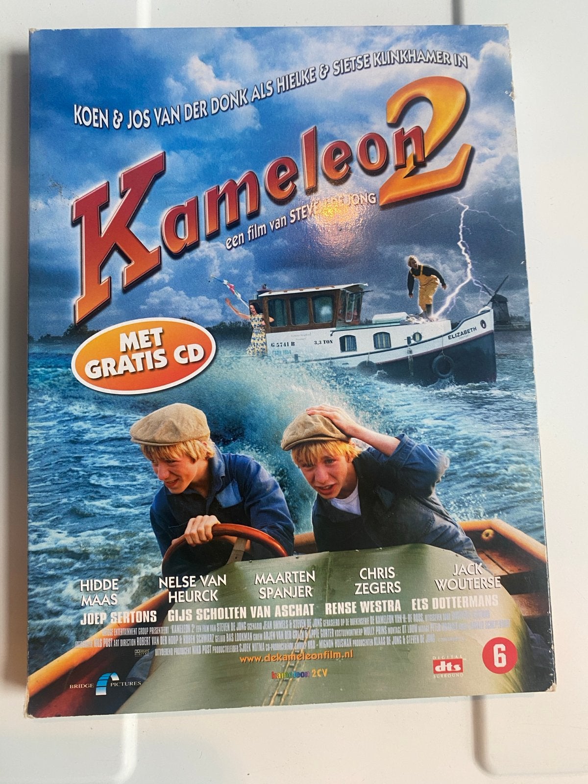Kameleon 2 DVD met gratis CD - Avontuurlijke familiefilm, Avontuur, Nederlands, Vanaf 6 jaar, Film